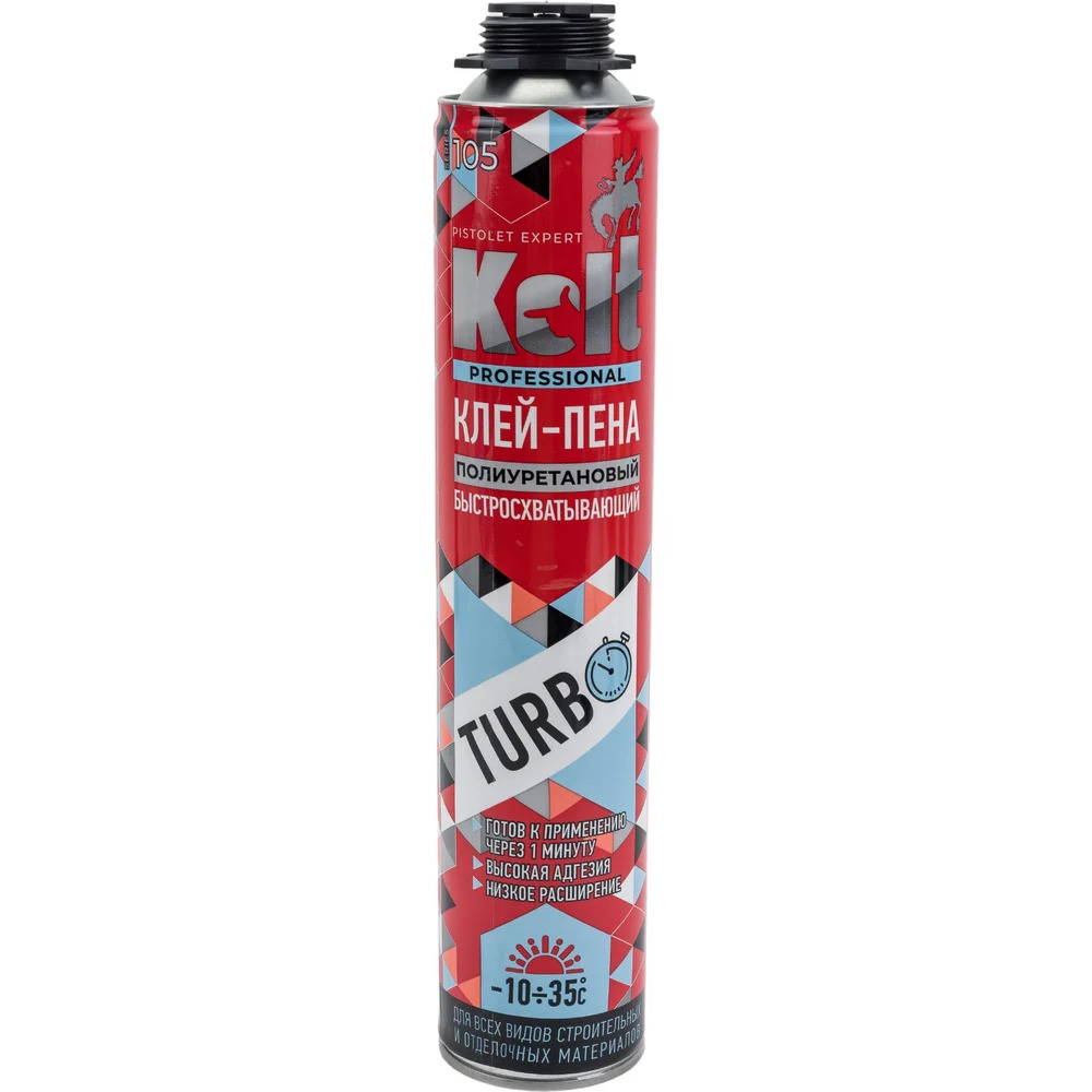 Клей-пена KOLT TURBO всесезон 900гр