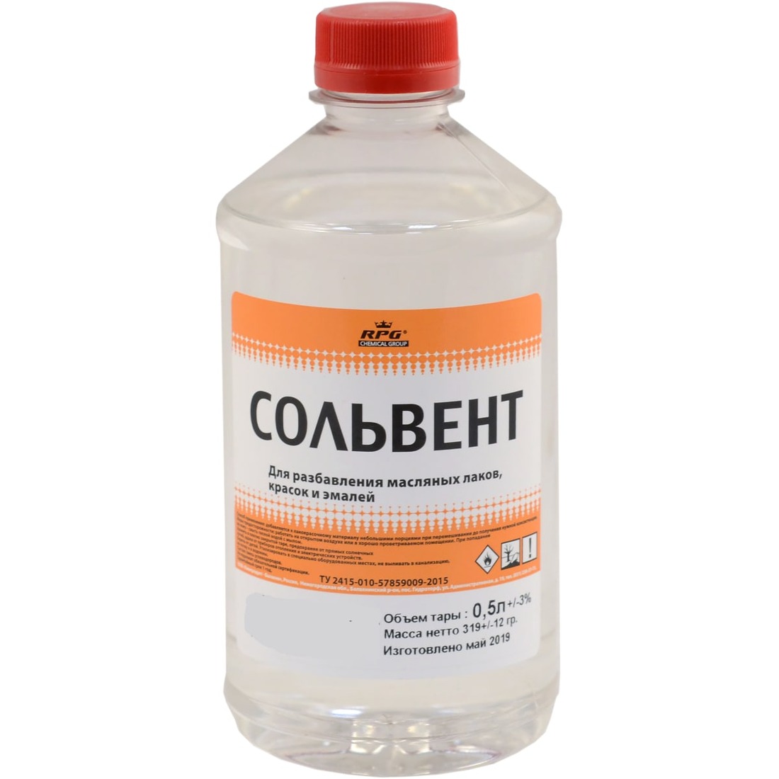 Растворитель Сольвент 0,5л