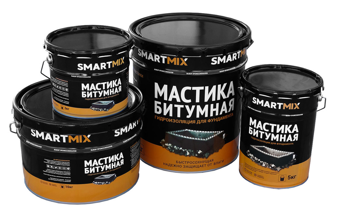 Мастика битумная Smartmix 3кг