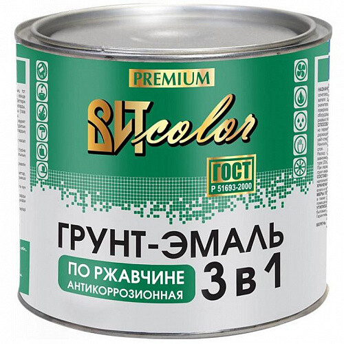 Грунт эмаль ВИТ 3-1 5кг шоколад