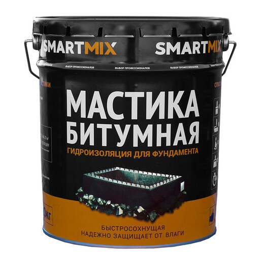 Мастика резино-битум Smartmix 3кг